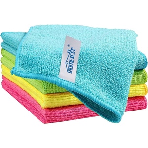 HOMEXCEL 8PK Microfiber Cleaning Cloth, Cleaning Rags for Home, 11.5×11.5in(Multicolor)