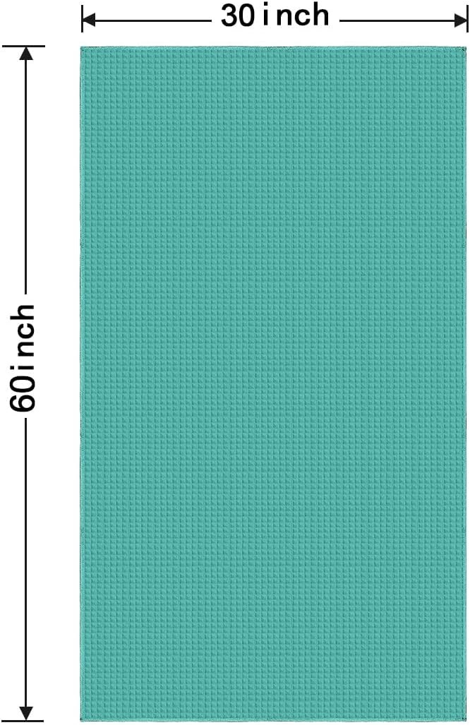 image:imageHOMEXCEL Bath Towels 2PK Microfiber Ultra Soft Bathroom Towel 27x54 inMulticolor