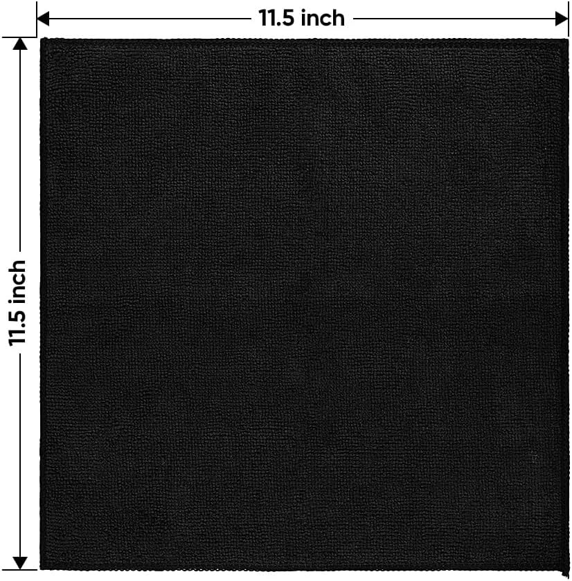 image:imageHOMEXCEL Car Drying Towel 36x 24 Microfiber Towels for Cars Trucks SUVBlack