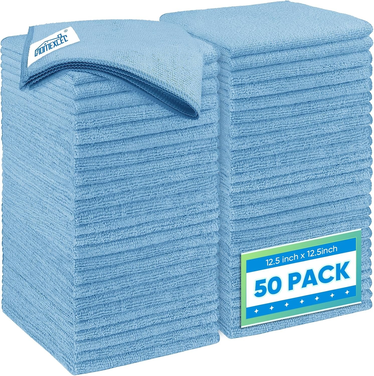 image:imageHOMEXCEL Car Drying Towel 36x 24 Microfiber Towels for Cars Trucks SUVBlue
