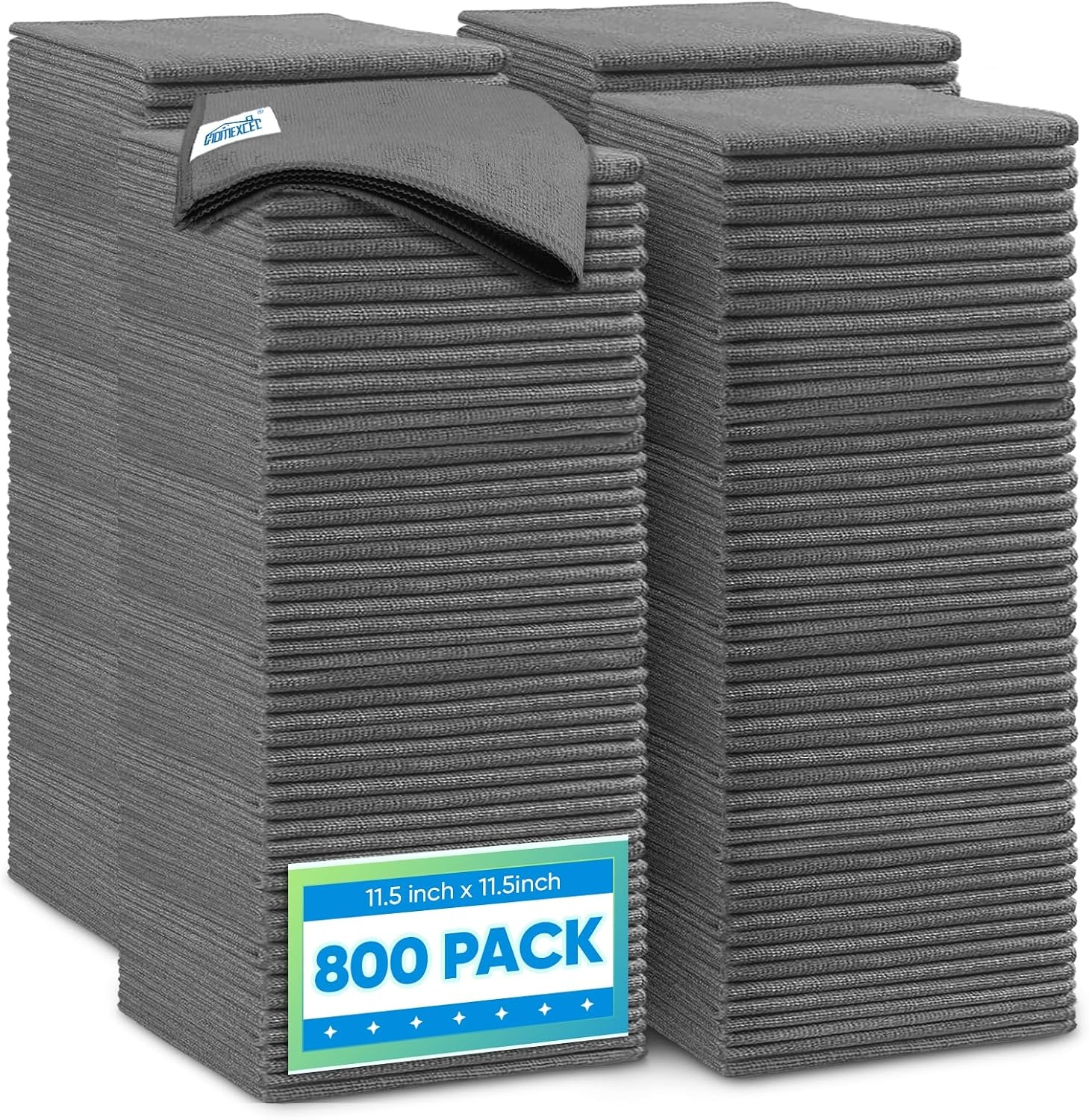 image:imageHOMEXCEL Car Drying Towel 36x 24 Microfiber Towels for Cars Trucks SUVGrey
