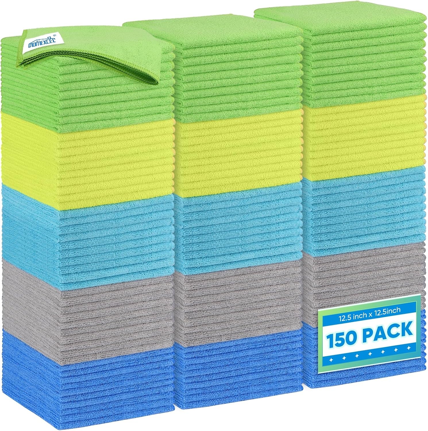 image:imageHOMEXCEL Car Drying Towel 36x 24 Microfiber Towels for Cars Trucks SUVMulticolor