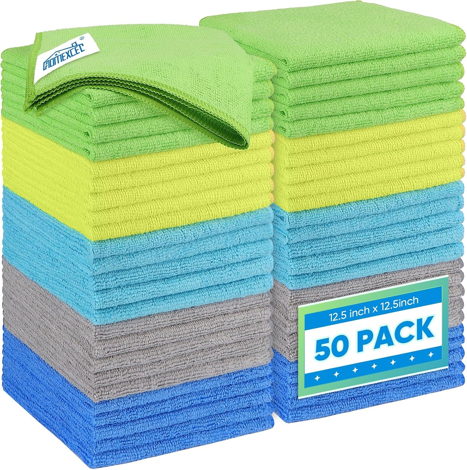 image:imageHOMEXCEL Car Drying Towel 36x 24 Microfiber Towels for Cars Trucks SUVMulticolor