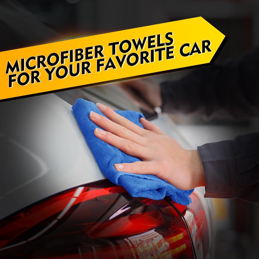 image:imageHOMEXCEL Car Drying Towel 36x 24 Microfiber Towels for Cars Trucks SUVMulticolor