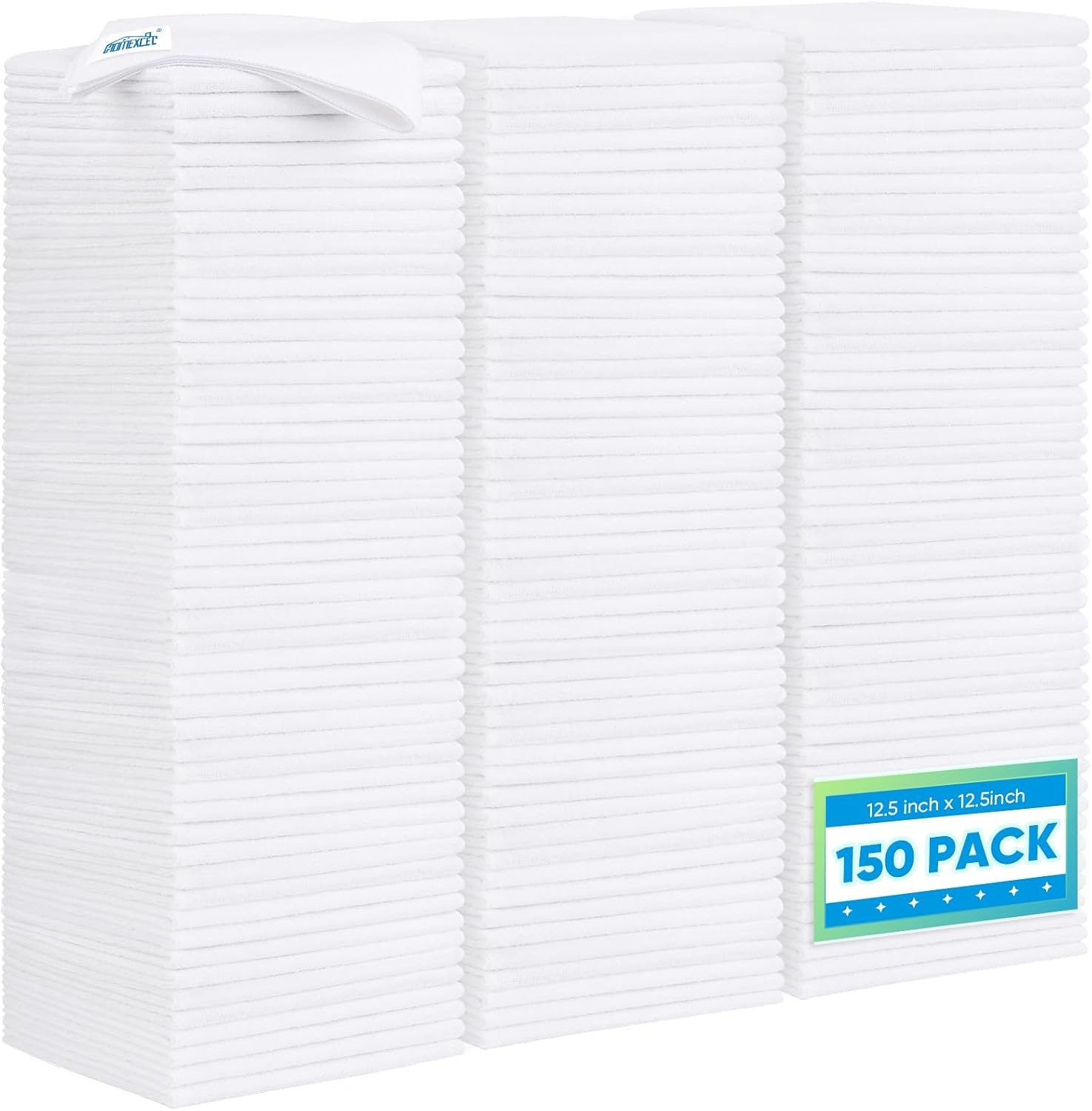 image:imageHOMEXCEL Car Drying Towel 36x 24 Microfiber Towels for Cars Trucks SUVWhite