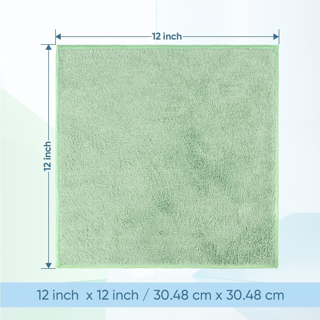 image:imageHOMEXCEL Washcloths 50PK Ultra SoftampHighly Absorbent Face Towels 12X12 inMulticolor