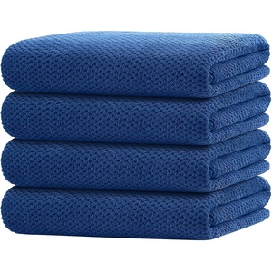HOMEXCEL 6PK Bath Towel Set, 24×48 in, Absorbent&Quick Dry Towels for Hotel(Blue)