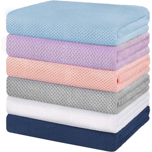 HOMEXCEL 6PK Bath Towel Set, 24×48 in, Absorbent&Quick Dry Towels for Hotel(Multicolor)