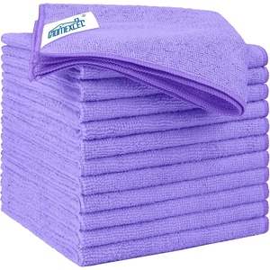 HOMEXCEL Car Drying Towel, 36″x 24″ Microfiber Towels for Cars, Trucks, SUV(Purple)
