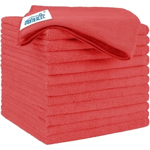 HOMEXCEL Car Drying Towel, 36″x 24″ Microfiber Towels for Cars, Trucks, SUV(Red)